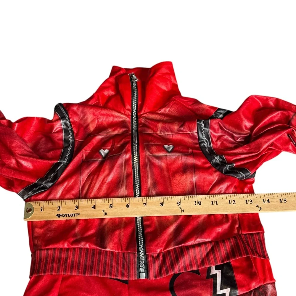 Disney Descendants Rise Of Red Girl's Halloween Costume Kids Large 14-16 Cosplay - Picture 5 of 8